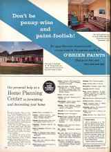 Better Homes & Gardens September 1960 Magazine Article: Get personal help at a Home Planning Center in furnishing and decorating your home