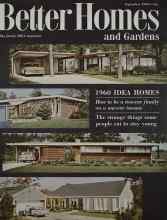 Better Homes & Gardens September 1960 Magazine Cover