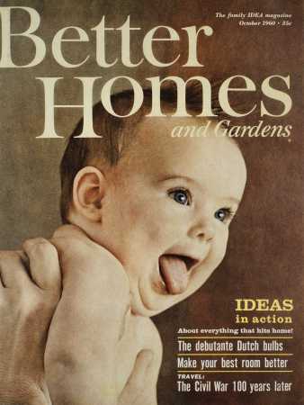 Better Homes & Gardens October 1960 Magazine Cover