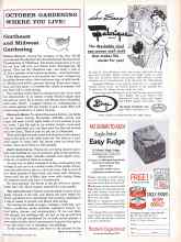Better Homes & Gardens October 1960 Magazine Article: OCTOBER GARDENING WHERE YOU LIVE!