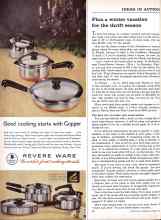 Better Homes & Gardens October 1960 Magazine Article: Plan a winter vacation for the thrift season