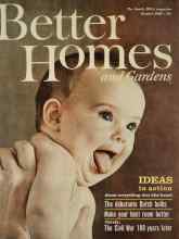 Better Homes & Gardens October 1960 Magazine Cover