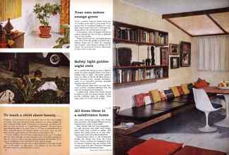 Better Homes & Gardens October 1960 Magazine Article: To teach a child about beauty . . .