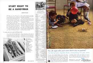 Better Homes & Gardens October 1960 Magazine Article: Page 122