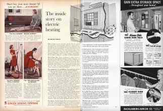 Better Homes & Gardens November 1960 Magazine Article: The inside story on electric heating
