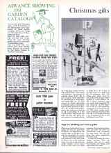 Better Homes & Gardens December 1960 Magazine Article: Tips on picking out men's gifts