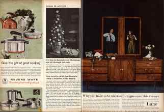 Better Homes & Gardens December 1960 Magazine Article: Page 28