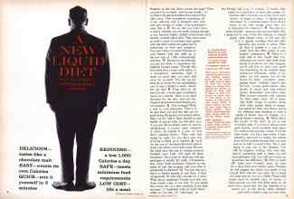 Better Homes & Gardens from 1961 | A NEW LIQUID DIET