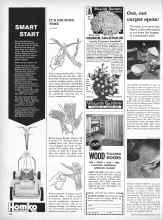 Better Homes & Gardens March 1961 Magazine Article: Out, out carpet spots!