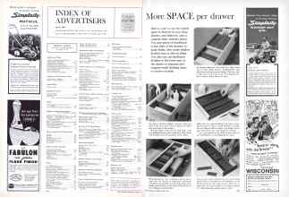 Better Homes & Gardens April 1961 Magazine Article: Page 136