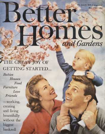 Better Homes & Gardens May 1961 Magazine Cover