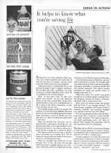 Better Homes & Gardens May 1961 Magazine Article: It helps to know what you're saving for