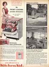 Better Homes & Gardens June 1961 Magazine Article: Double-duty garage becomes a screen house in summer