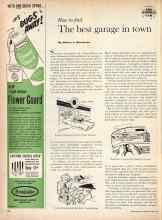 Better Homes & Gardens June 1961 Magazine Article: The best garage in town