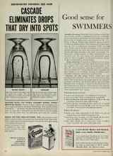 Better Homes & Gardens July 1961 Magazine Article: Good sense for SWIMMERS