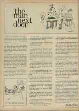 Better Homes & Gardens July 1961 Magazine Article: the man next door