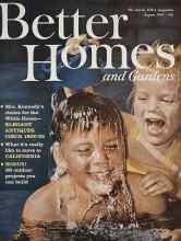 Better Homes & Gardens August 1961 Magazine Cover