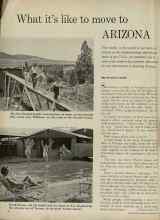 Better Homes & Gardens September 1961 Magazine Article: What it's like to move to ARIZONA