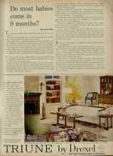 Better Homes & Gardens September 1961 Magazine Article: Do most babies come in 9 months?