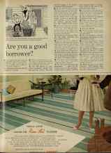 Better Homes & Gardens September 1961 Magazine Article: Are you a good borrower?