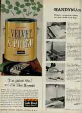 Better Homes & Gardens September 1961 Magazine Article: NATIONAL GYPSUM COMPANY