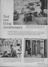 Better Homes & Gardens September 1961 Magazine Article: Not one thing unnecessary