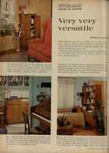 Better Homes & Gardens October 1961 Magazine Article: Very very versatile