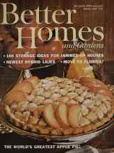 Better Homes & Gardens October 1961 Magazine Cover