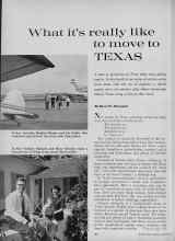 Better Homes & Gardens November 1961 Magazine Article: What it's really like to move to TEXAS