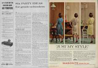 Better Homes & Gardens November 1961 Magazine Article: Page 126