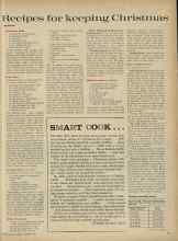 Better Homes & Gardens December 1961 Magazine Article: SMART COOK ...