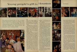 Better Homes & Gardens December 1961 Magazine Article: Young people's gift to Houston