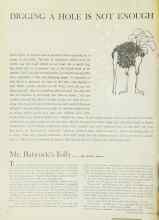 Better Homes & Gardens January 1962 Magazine Article: DIGGING A HOLE IS NOT ENOUGH