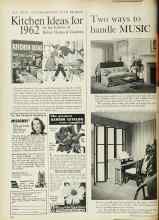 Better Homes & Gardens January 1962 Magazine Article: Two ways to handle MUSIC