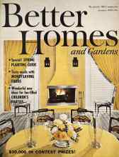 Better Homes & Gardens January 1962 Magazine Cover