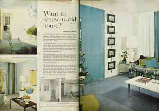 Better Homes & Gardens January 1962 Magazine Article: Want to renew an old house?