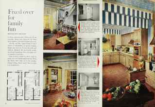 Better Homes & Gardens January 1962 Magazine Article: Fixed over for family fun