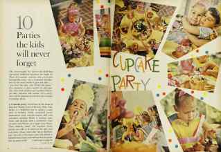 Better Homes & Gardens January 1962 Magazine Article: 10 Parties the kids will never forget