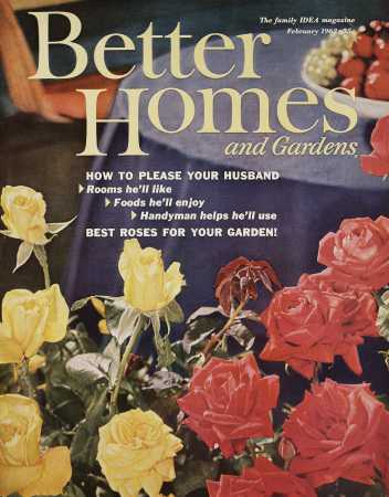 Archive of Better Homes & Gardens February 1962 Magazine: Cover
