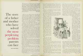 Better Homes & Gardens February 1962 Magazine Article: The story of a father and mother who have solved the most perplexing problem parents can face