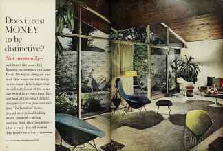 Better Homes & Gardens February 1962 Magazine Article: Does it cost MONEY to be distinctive?