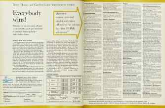 Better Homes & Gardens March 1962 Magazine Article: Better Homes and Gardens home improvement contest Everybody wins!