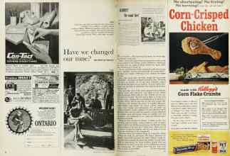 Better Homes & Gardens March 1962 Magazine Article: Have we changed our tune?