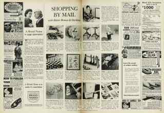 Better Homes & Gardens March 1962 Magazine Article: SHOPPING BY MAIL with Better Homes & Gardens