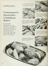 Better Homes & Gardens April 1962 Magazine Article: Gourmet's favorite--Chicken Kiev