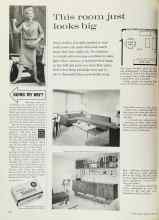 Better Homes & Gardens April 1962 Magazine Article: This room just looks big