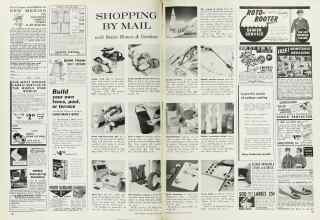 Better Homes & Gardens April 1962 Magazine Article: SHOPPING BY MAIL with Better Homes & Gardens