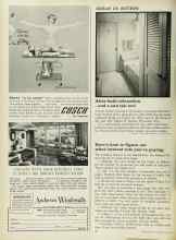 Better Homes & Gardens May 1962 Magazine Article: After-bath relaxation--and a sun tan too!