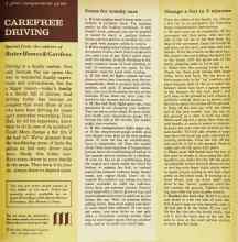 Better Homes & Gardens May 1962 Magazine Article: CAREFREE DRIVING