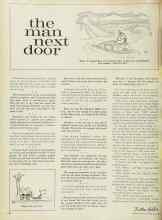 Better Homes & Gardens May 1962 Magazine Article: The man next door